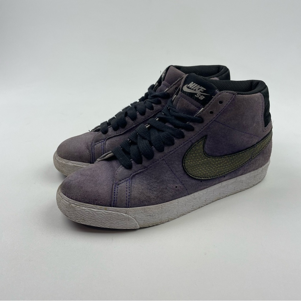 Nike SB Blazer Premium Varsity Suede Purple 2008 Women’s Size 7.5